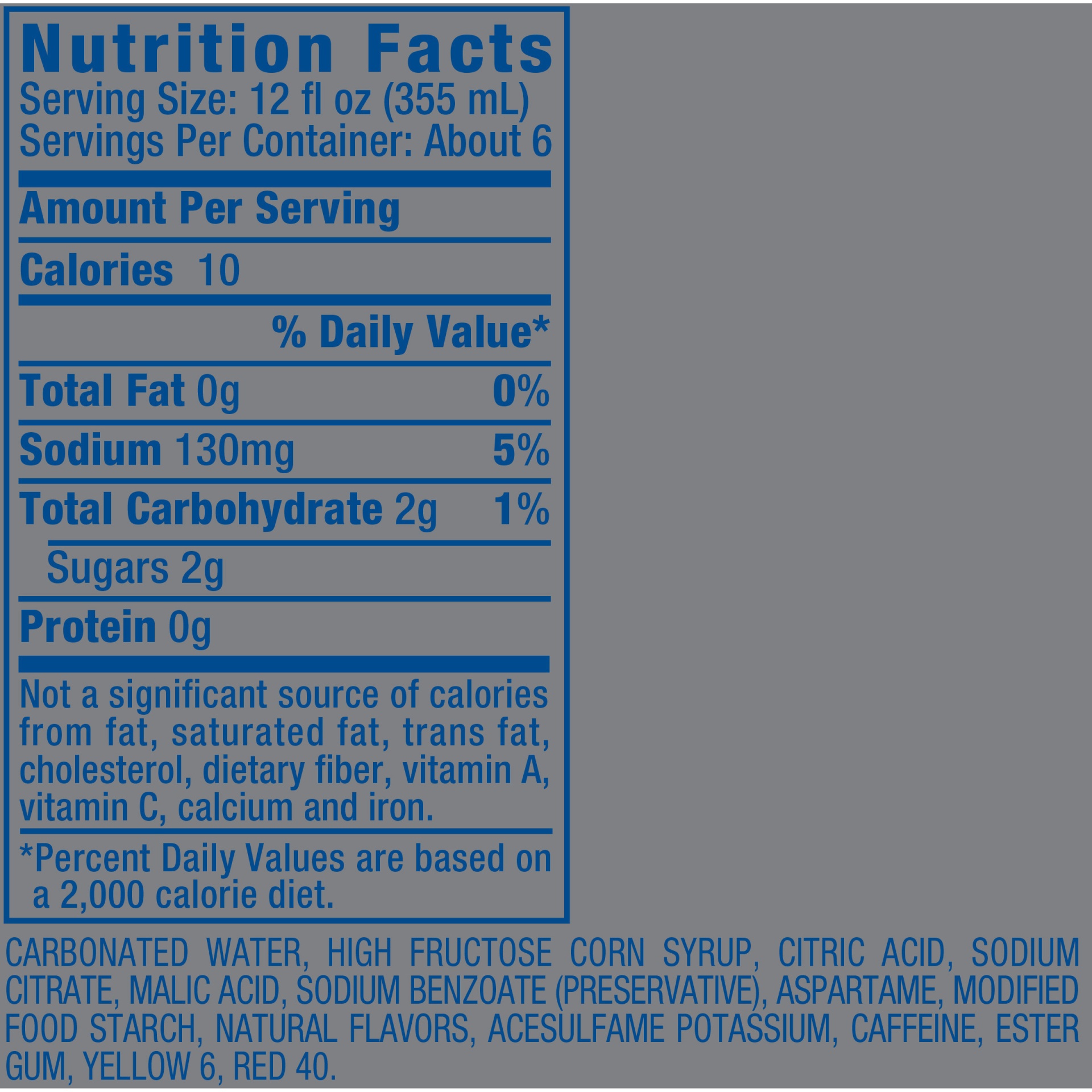 slide 2 of 2, Sunkist TEN Orange Soda, 2 liter