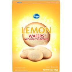 Kroger Lemon Wafers