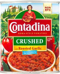 Contadina Crushed Roma Style with Roasted Garlic Tomatoes 28 oz