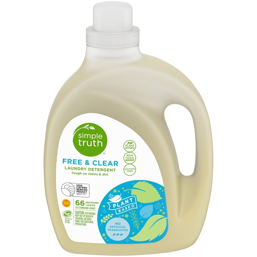 slide 1 of 1, Simple Truth Laundry Detergent 100 oz, 100 oz