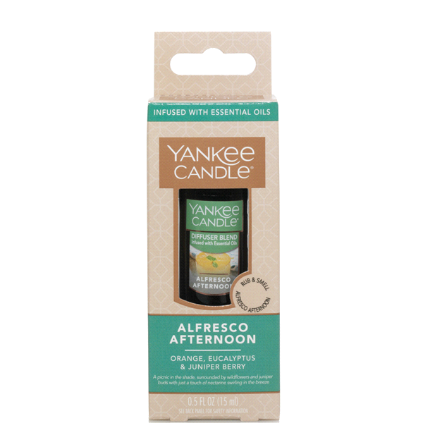 slide 1 of 1, Yankee Candle Aroma Oil Diffuser Blend Alfresco Afternoon., 33 oz