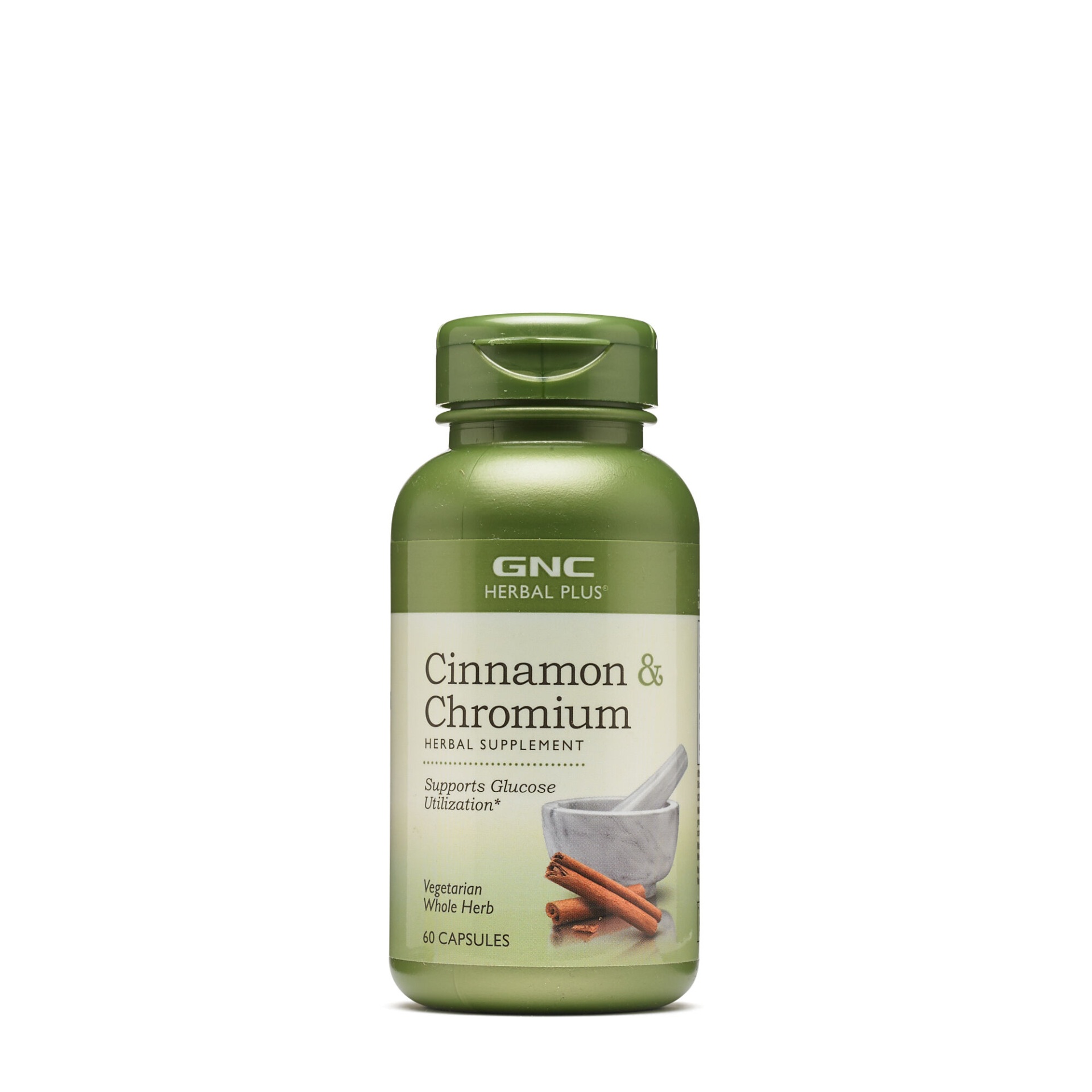 slide 1 of 6, GNC Cinnamon & Chromium 60 ea, 60 ct