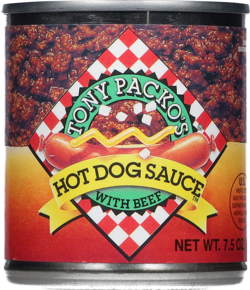 slide 2 of 13, Tony Packo's Hot Dog Sauce with Beef 7.5 oz, 7.5 oz