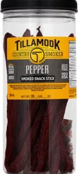 Tillamook Smoked Pepper Snack Stick 20 ea