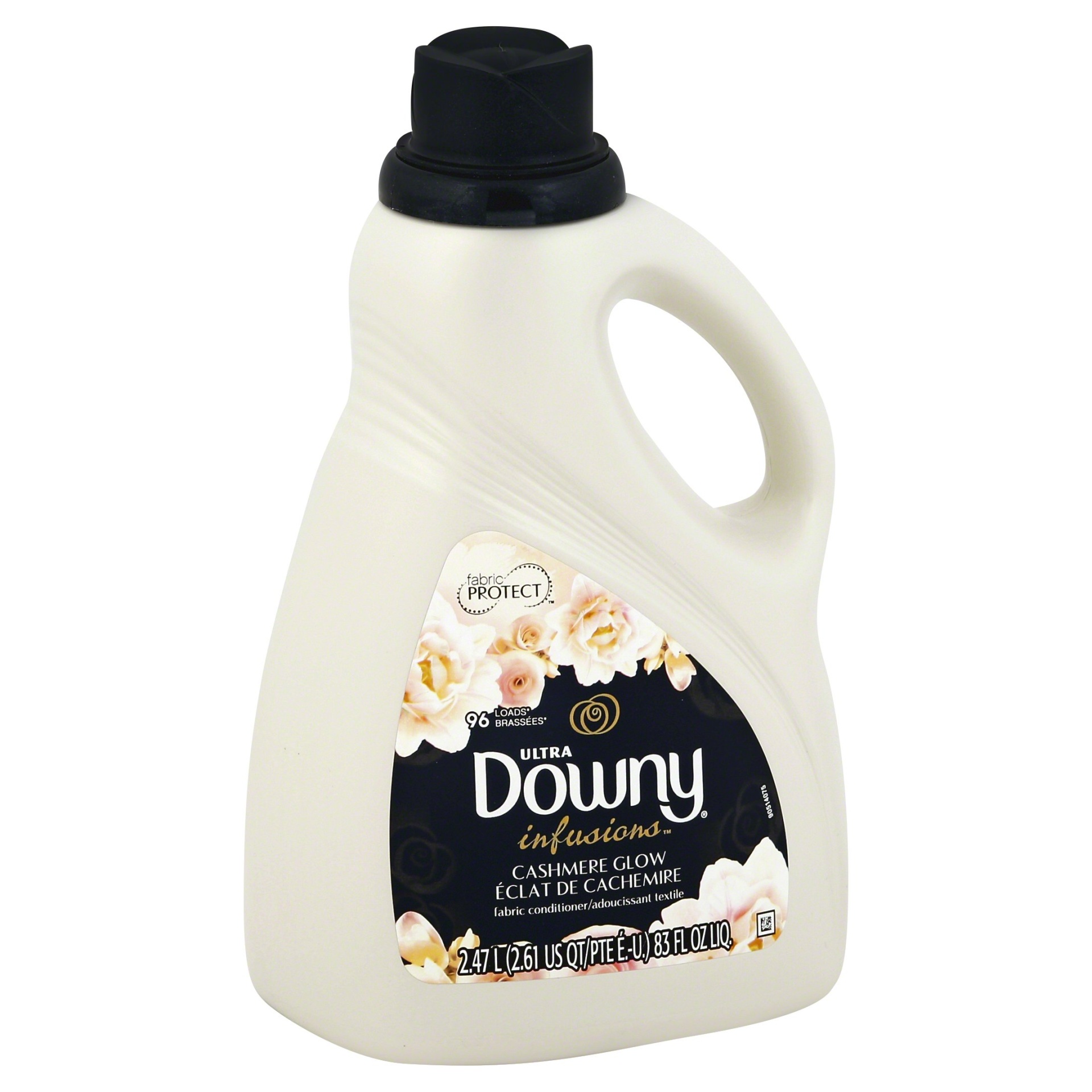 slide 1 of 1, Ultra Downy Infusions Cashmere Glow Liquid Fabric Softener and Conditioner, 83 oz