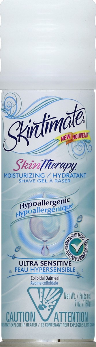 slide 2 of 2, Skintimate Hypoallergenic Ultra Sensitive Shaving Gel, 7 oz