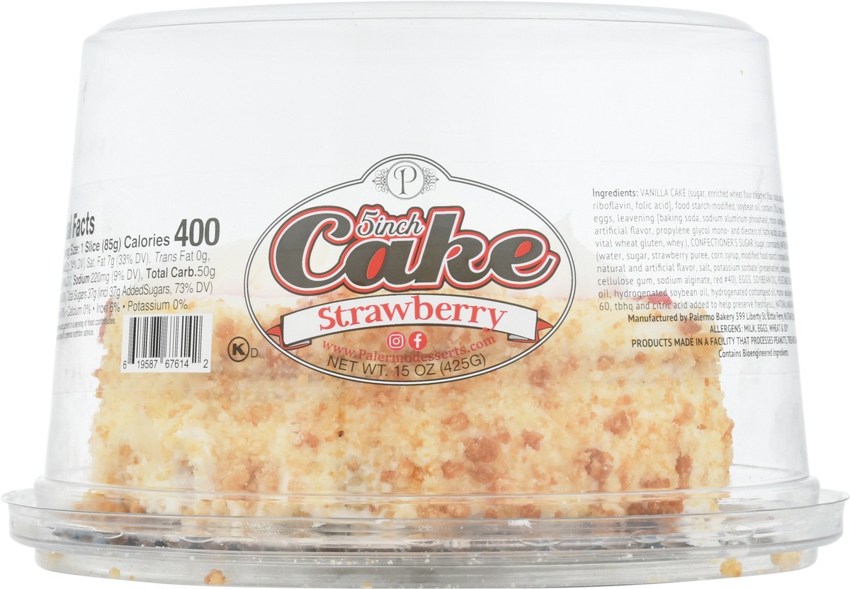 slide 15 of 16, Palermo 5 Inch Strawberry Cake 15 oz, 15 oz