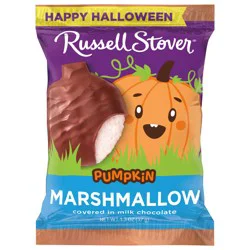 RUSSELL STOVER Halloween Milk Chocolate Marshmallow Pumpkin, 1.3 oz.