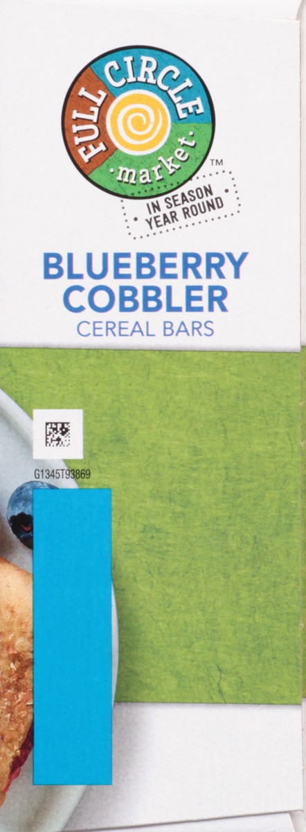 slide 5 of 9, Full Circle Market Blueberry Cobbler Cereal Bars 6 ea, 6 ct