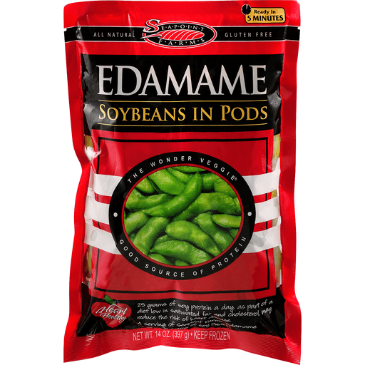 slide 2 of 8, Seapoint Farms Edamame Soybeans in Pods, 14 oz