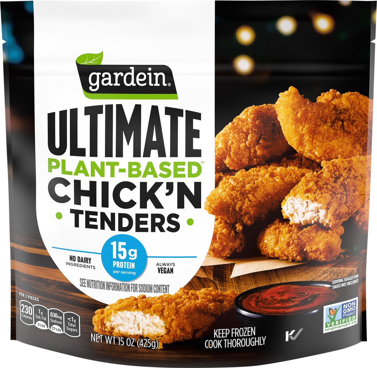 slide 1 of 8, Gardein Plant-Based Ultimate Chick'n Tenders 15 oz, 15 oz