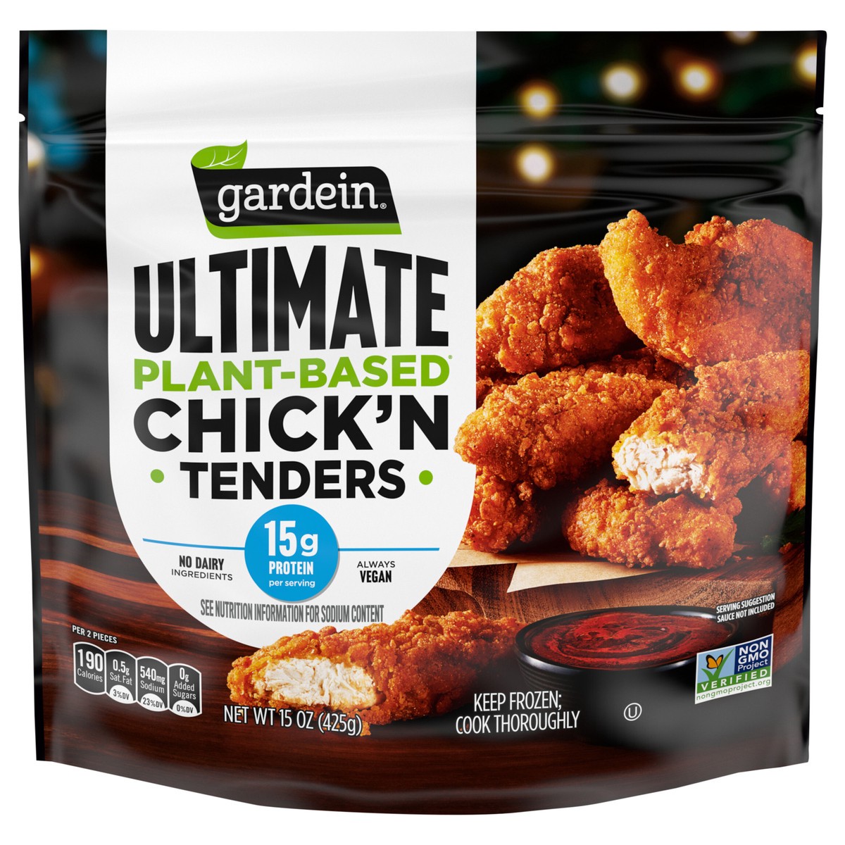 slide 1 of 8, Gardein Plant-Based Ultimate Chick'n Tenders 15 oz, 15 oz