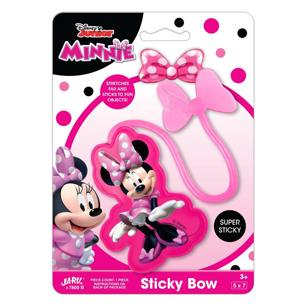 slide 1 of 1, Ja-Ru Jaru Minnie Mouse Sticky Hand, 1 ct