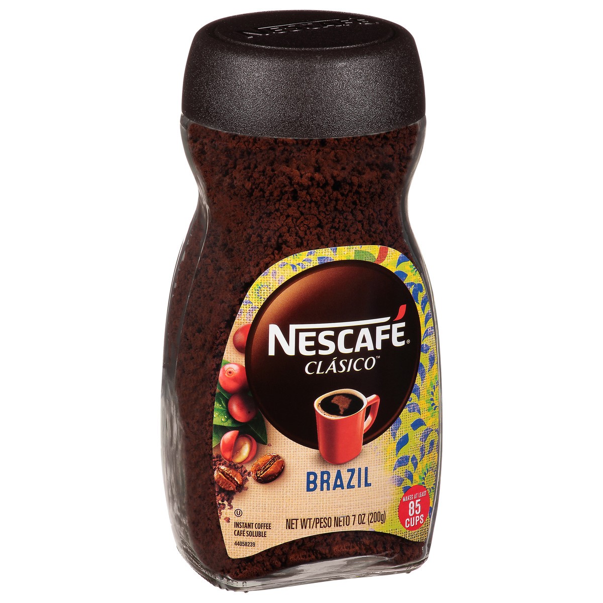 slide 2 of 9, Nescafé NESCAFÉ CLÁSICO Brazil, Dark Roast Instant Coffee, 7 oz. Jar, 7 oz