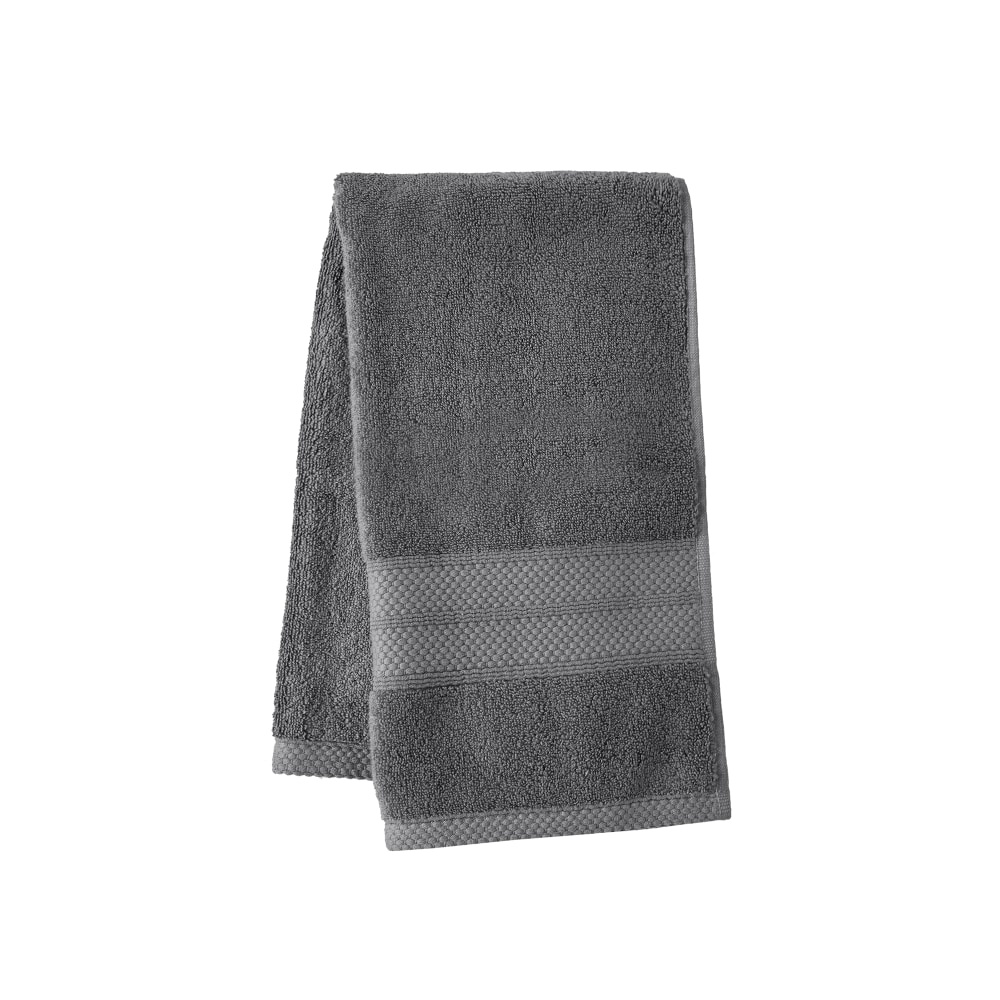 slide 1 of 1, HD Designs Turkish Hand Towel - Gray, 1 ct