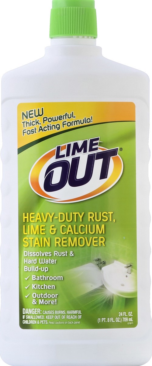 slide 1 of 1, Lime OUT Rust, Lime & Calcium Stain Remover 24 oz, 24 oz