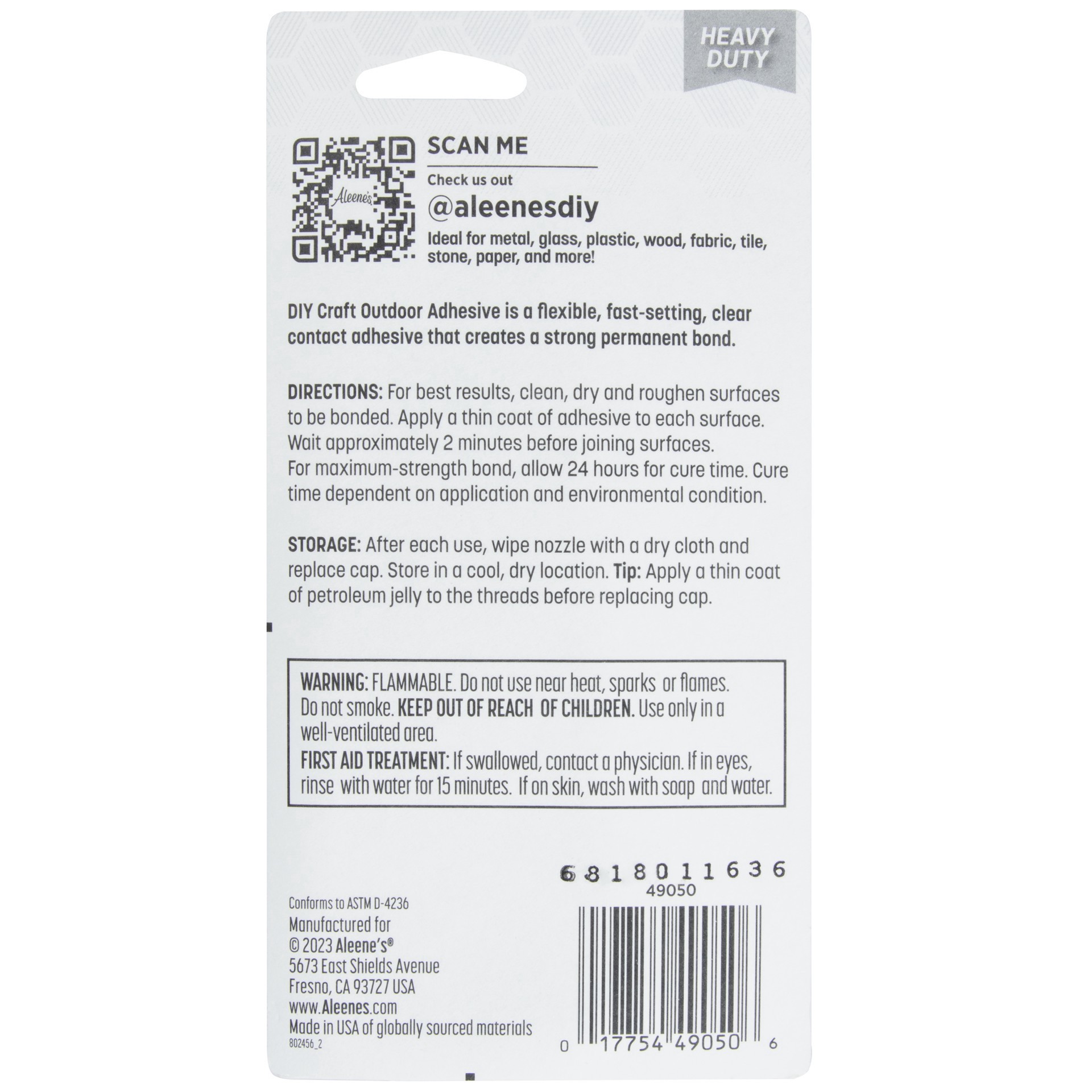 slide 3 of 3, Aleene's 1.5oz. Diy Craft Outdoor Adhesive, 1.5 oz