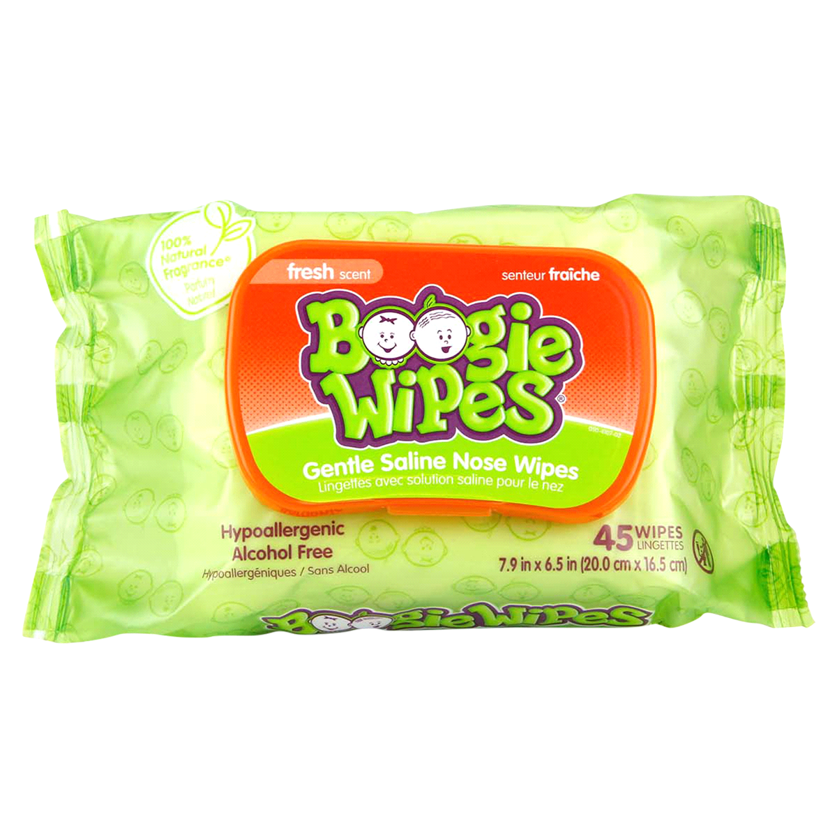 slide 1 of 3, Boogie Wipes Fresh Scent Extra Soft Wipes, 45 ct