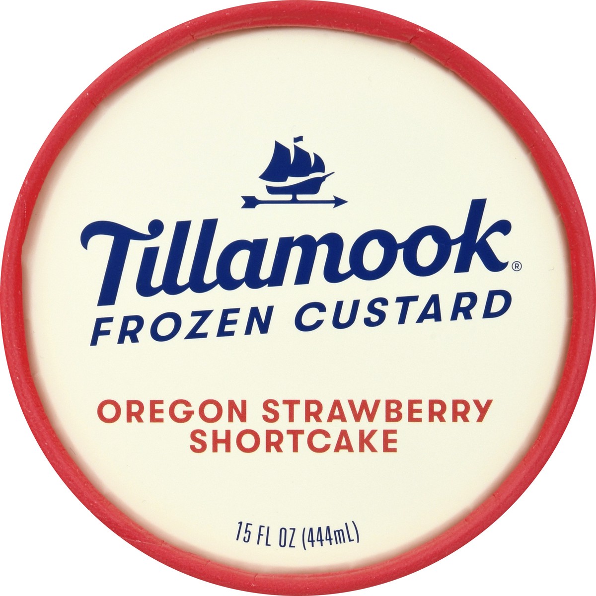 slide 9 of 9, Tillamook Oregon Strawberry Shortcake Frozen Custard Dessert, 15fl-oz, 338.47 g