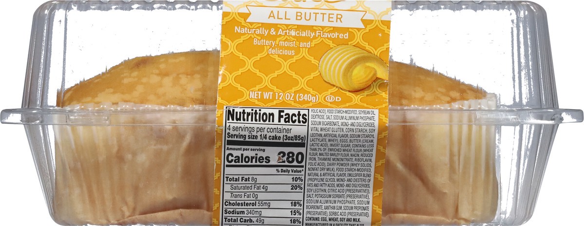 slide 4 of 13, Se Grocers All Butter Pound Cake 12 Ounces, 12 oz