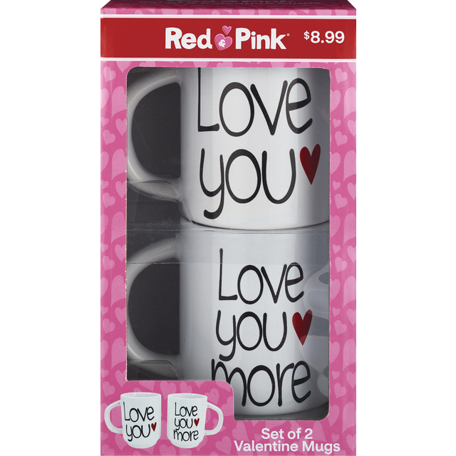 slide 1 of 1, Valentine Couple Ceramic Mug, 1 ct