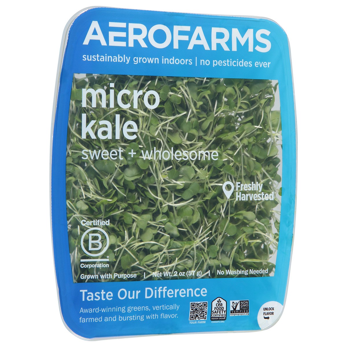 slide 5 of 9, AeroFarms Micro Kale 2 oz, 2 oz