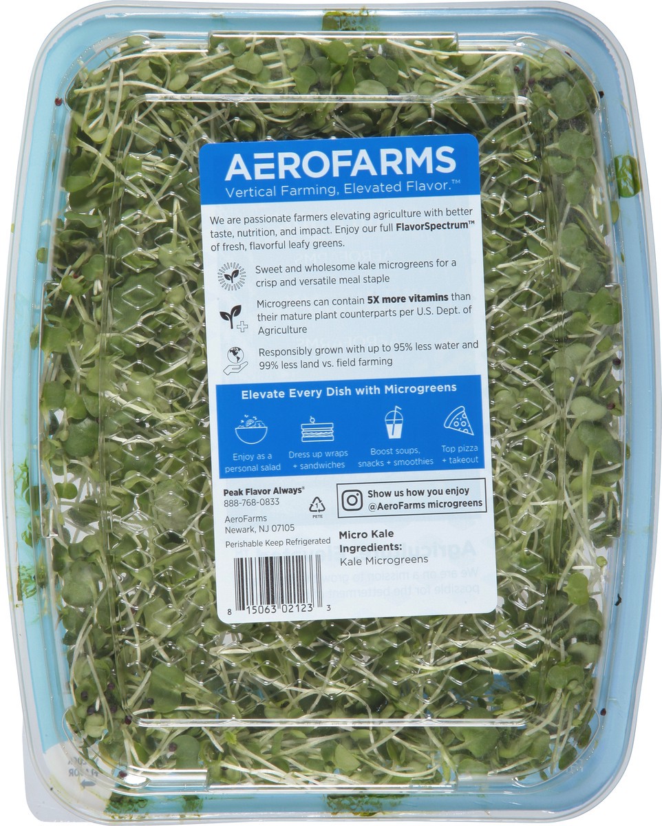 slide 3 of 9, AeroFarms Micro Kale 2 oz, 2 oz