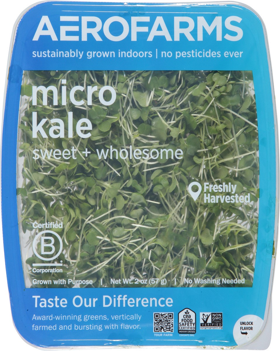 slide 9 of 9, AeroFarms Micro Kale 2 oz, 2 oz