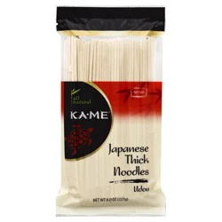 KA-ME Udon Japanese Thick Noodles - 8 oz