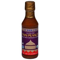 San-J Gluten Free Mildy Spicy Thai Peanut Marinade & Dipping 10 fl oz