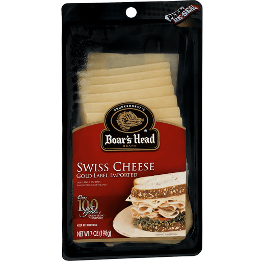 Boar's Head Swiss Cheese, with Interleaf 7 oz Shipt