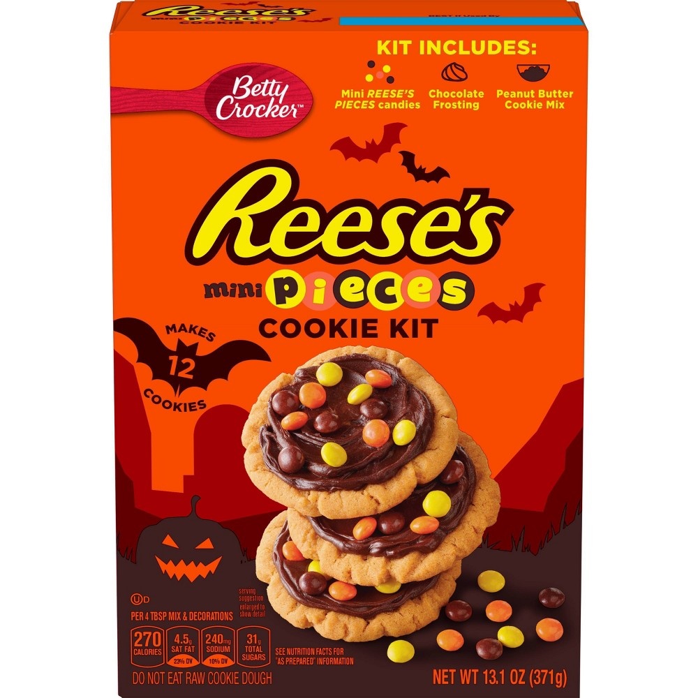 slide 2 of 3, Betty Crocker Reese's Pieces Halloween Cookie Kit, 13.1 oz