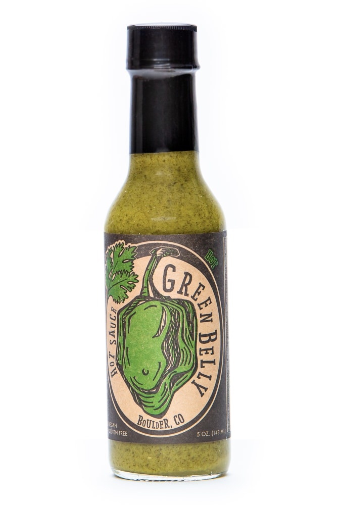 slide 1 of 1, Green Belly Hot Sauce, 5 oz