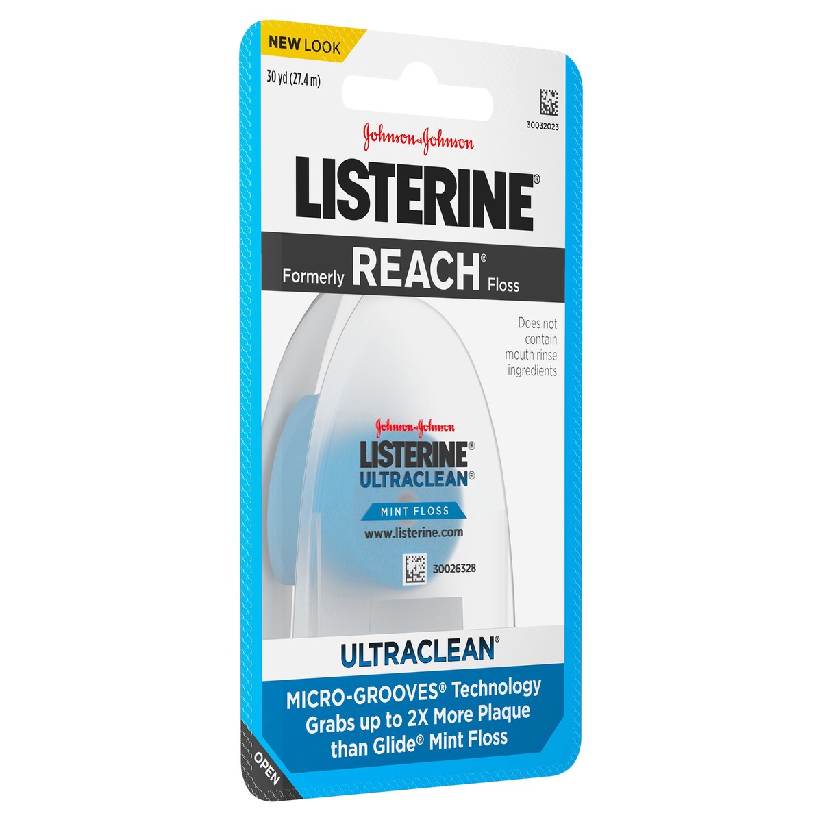 slide 2 of 7, Listerine Ultra Clean Dental Floss, 30 yd