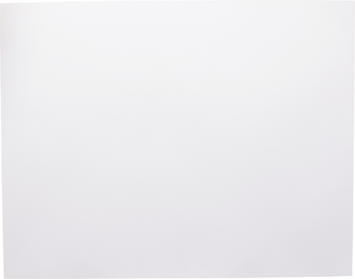 slide 6 of 9, Top Flight White Posterboard, 1 ct