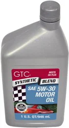 GTC Synthetic Blend SAE 5W-30 Motor Oil