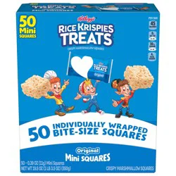 Rice Krispies Treats Original Mini Marshmallow Snack Bars