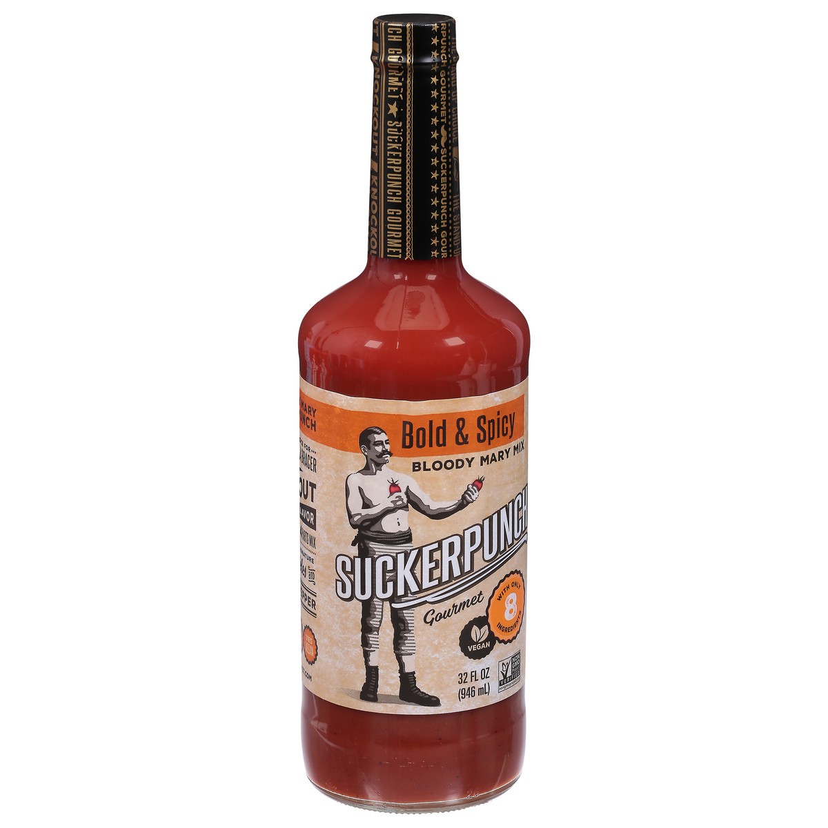 slide 2 of 9, SuckerPunch Gourmet Bold & Spicy Bloody Mary Mix- 32 fl oz, 32 fl oz
