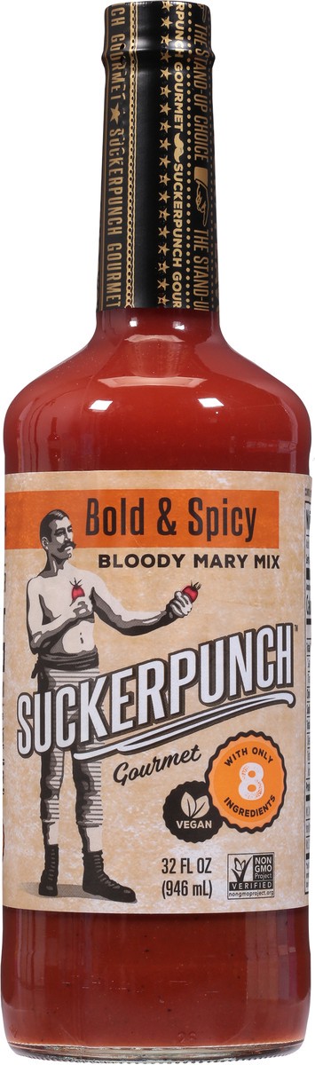 slide 3 of 9, SuckerPunch Gourmet Bold & Spicy Bloody Mary Mix- 32 fl oz, 32 fl oz