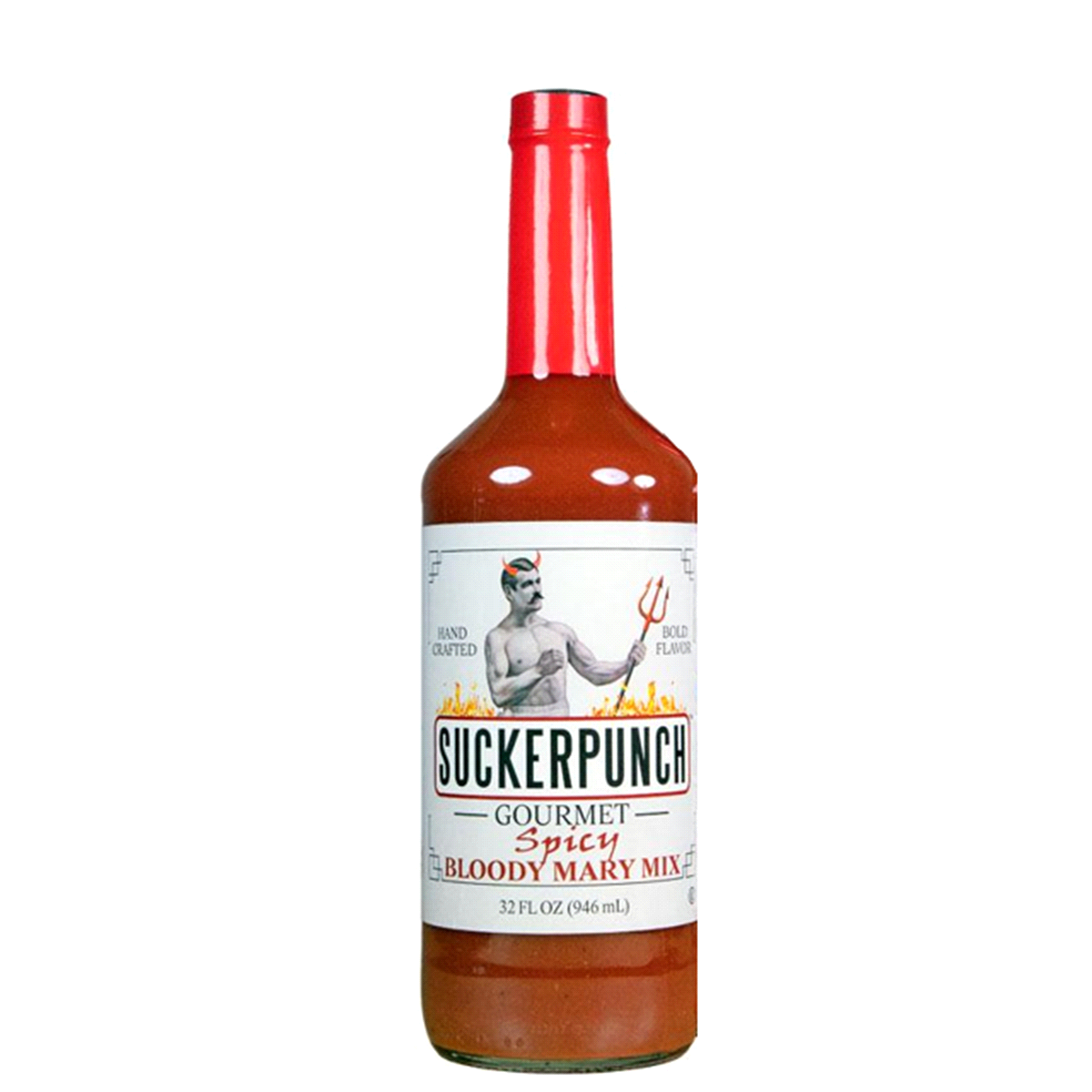 slide 1 of 1, SuckerPunch Spicy Bloody Mary Mix, 32 fl oz