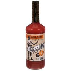 SuckerPunch Gourmet Bold & Spicy Bloody Mary Mix- 32 fl oz
