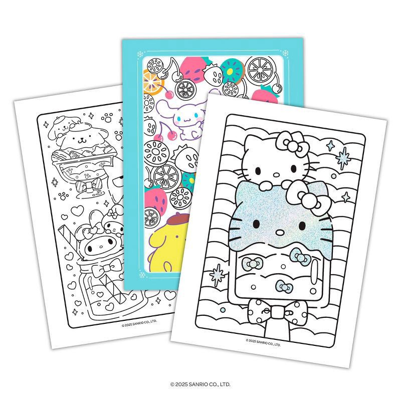 slide 3 of 5, Bendon Hello Kitty and Friends Glitter & Color, 1 ct