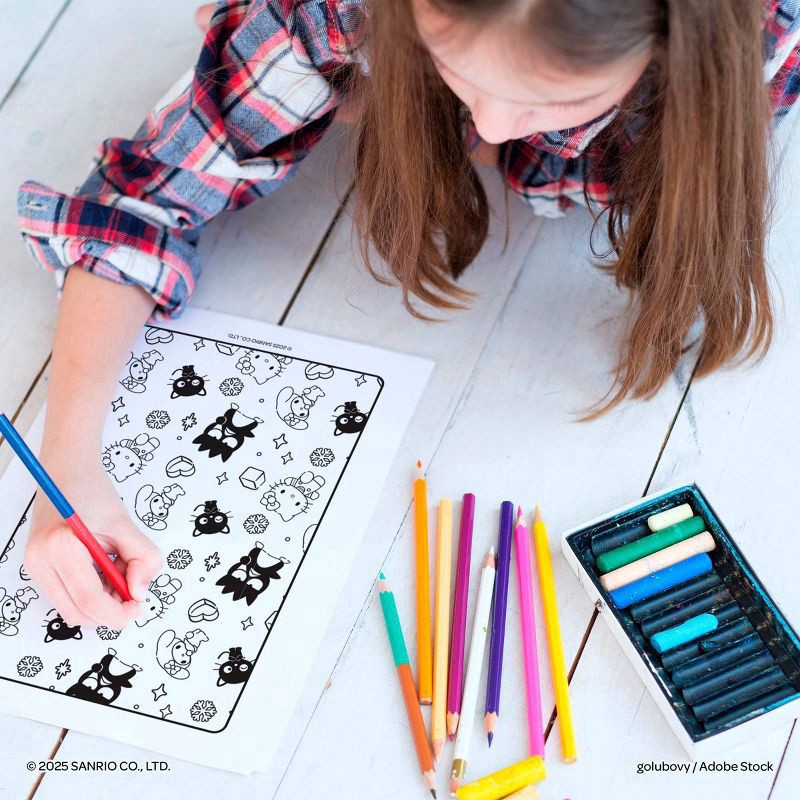 slide 2 of 5, Bendon Hello Kitty and Friends Glitter & Color, 1 ct