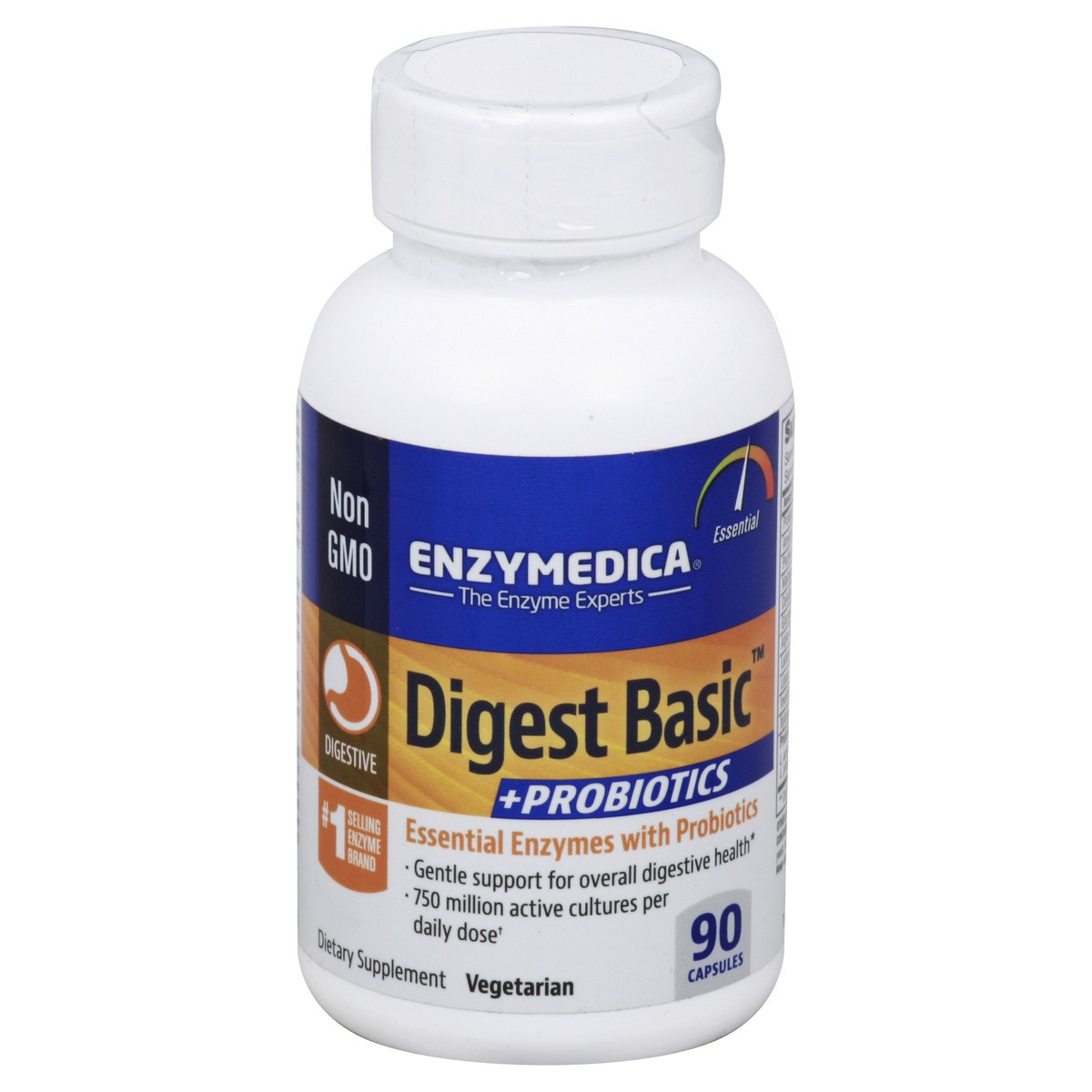 slide 3 of 3, Enzymedica Digest Basic, 90 ct