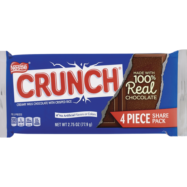 slide 1 of 1, 4Pieces Share Pack Crunch, 1 ct