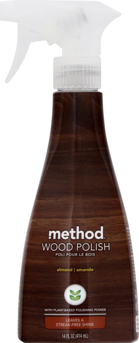 slide 3 of 12, method Almond Wood Polish 14 oz, 14 oz