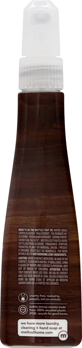 slide 12 of 12, method Almond Wood Polish 14 oz, 14 oz