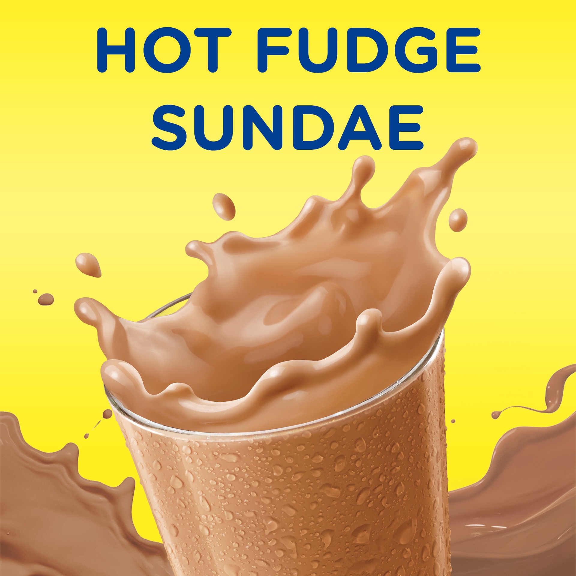 slide 2 of 3, Nesquik Hot Fudge Sundae Flavor Powder Drink Mix Canister - 18.52 oz, 18.52 oz