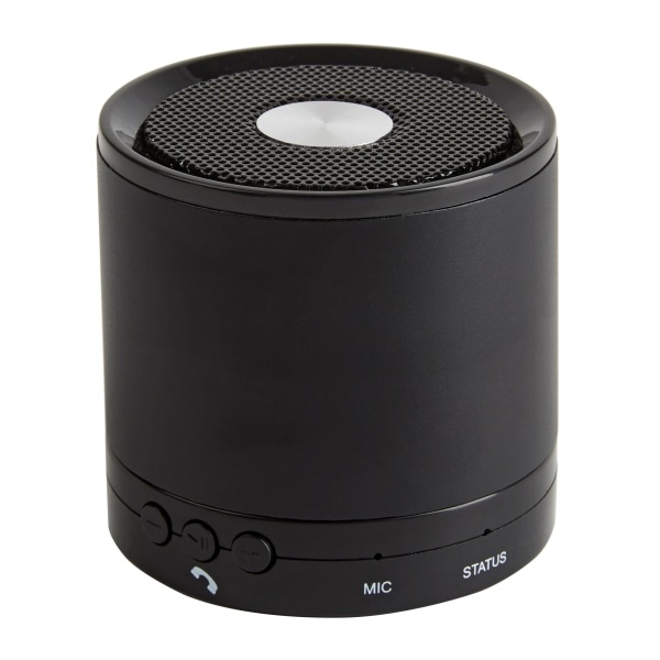 slide 1 of 2, Ativa Fabric-Covered Wireless Speaker, Black, Xj0806, 1 ct