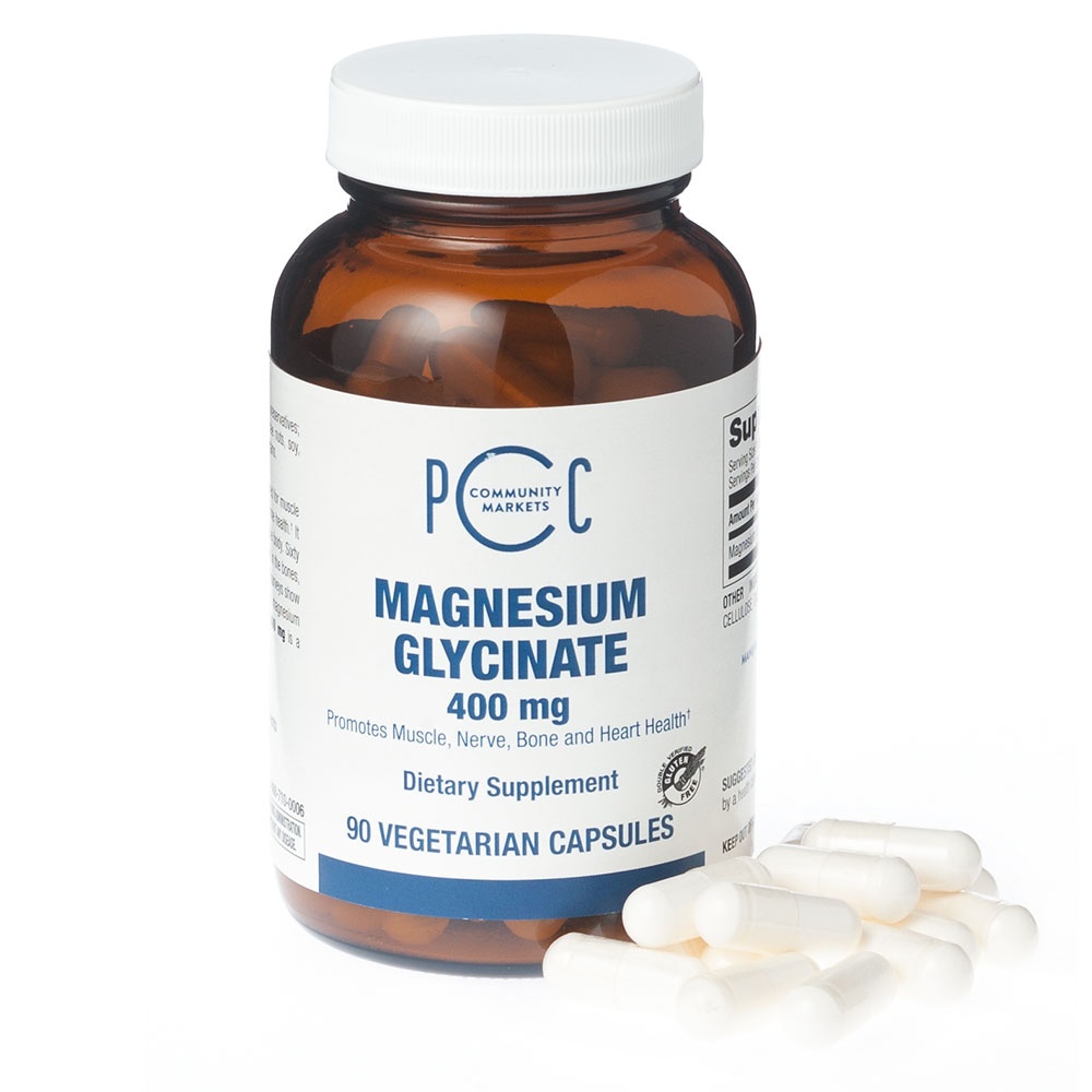 slide 1 of 1, PCC Magnesium Glycinate (Veggie Caps), 90 ct